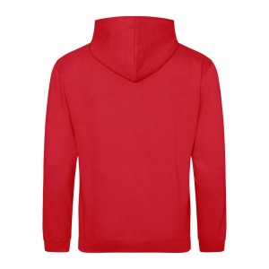 AWDIS kapucnis pulóver, kevertszálas, Fire Red (pulóver)