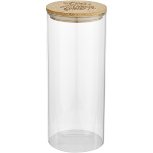 Boley üveg tároló, 940 ml, natúr/átlátszó (üveg konyhai eszköz, edény)