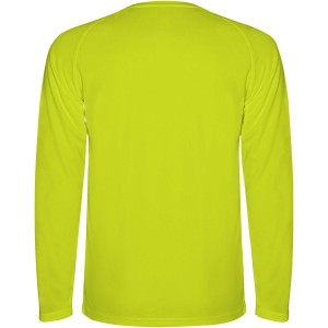 Roly Montecarlo hosszujj frfi sportpl, Fluor Yellow (T-shirt, pl, kevertszlas, mszlas)