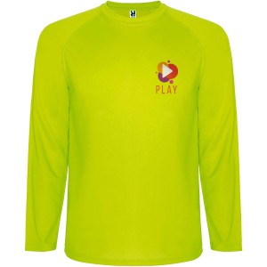 Roly Montecarlo hosszujj frfi sportpl, Fluor Yellow (T-shirt, pl, kevertszlas, mszlas)