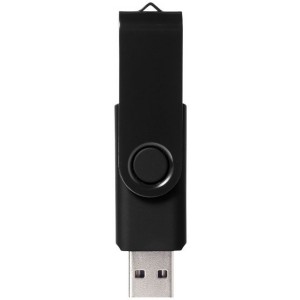 Rotate Metalic pendrive, fekete, 32GB (raktri) (pendrive)