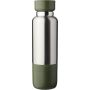 Rozsdamentes acél duplafalú palack, 500 ml, zöld