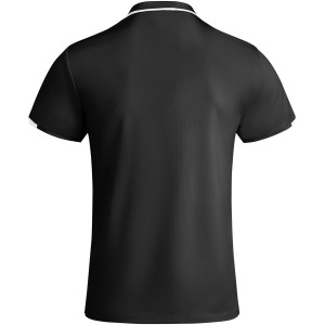 Tamil rvid ujj gyerek sportpl, solid black, white (T-shirt, pl, kevertszlas, mszlas)