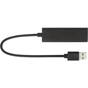 Tekio ADAPT alumnum USB 3.0 eloszt, fekete (vezetk, eloszt, adapter, kbel)