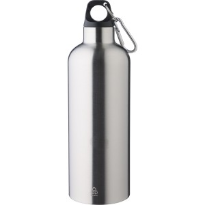 Újraacél duplafalú kulacs, 500 ml, ezüst (termosz)